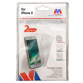 MyBat Screen Protector Twin Pack for Apple iPhone XS/X / 11 Pro - ClearMyBat Pro